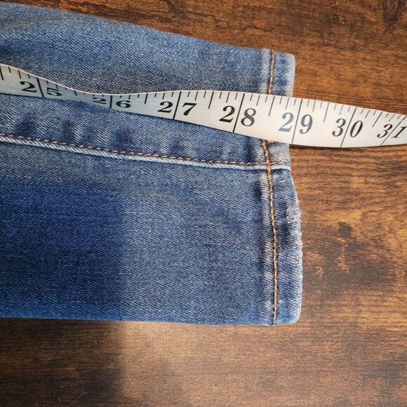 American Eagle Jeans 4 R Jegging Next Level Stretch Hi Rise Medium Light Wash - Picture 10 of 11